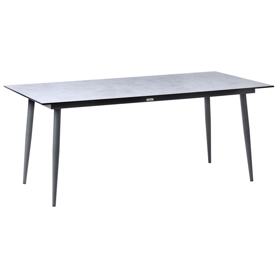 Stół ogrodowy TOLENTINO 180 cm 90 cm Imitacja kamienia Jasnoszary B682546