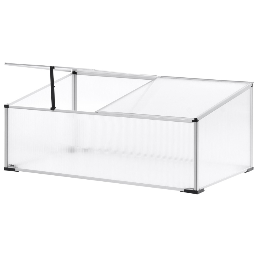 Szklarnia ogrodowa SERIFOS Srebrny 60 cm B674840