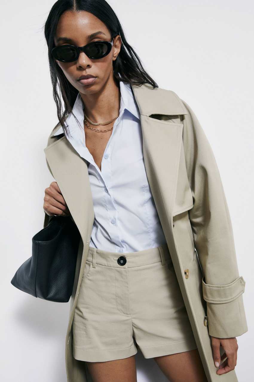 Koszula slim fit z popeliny