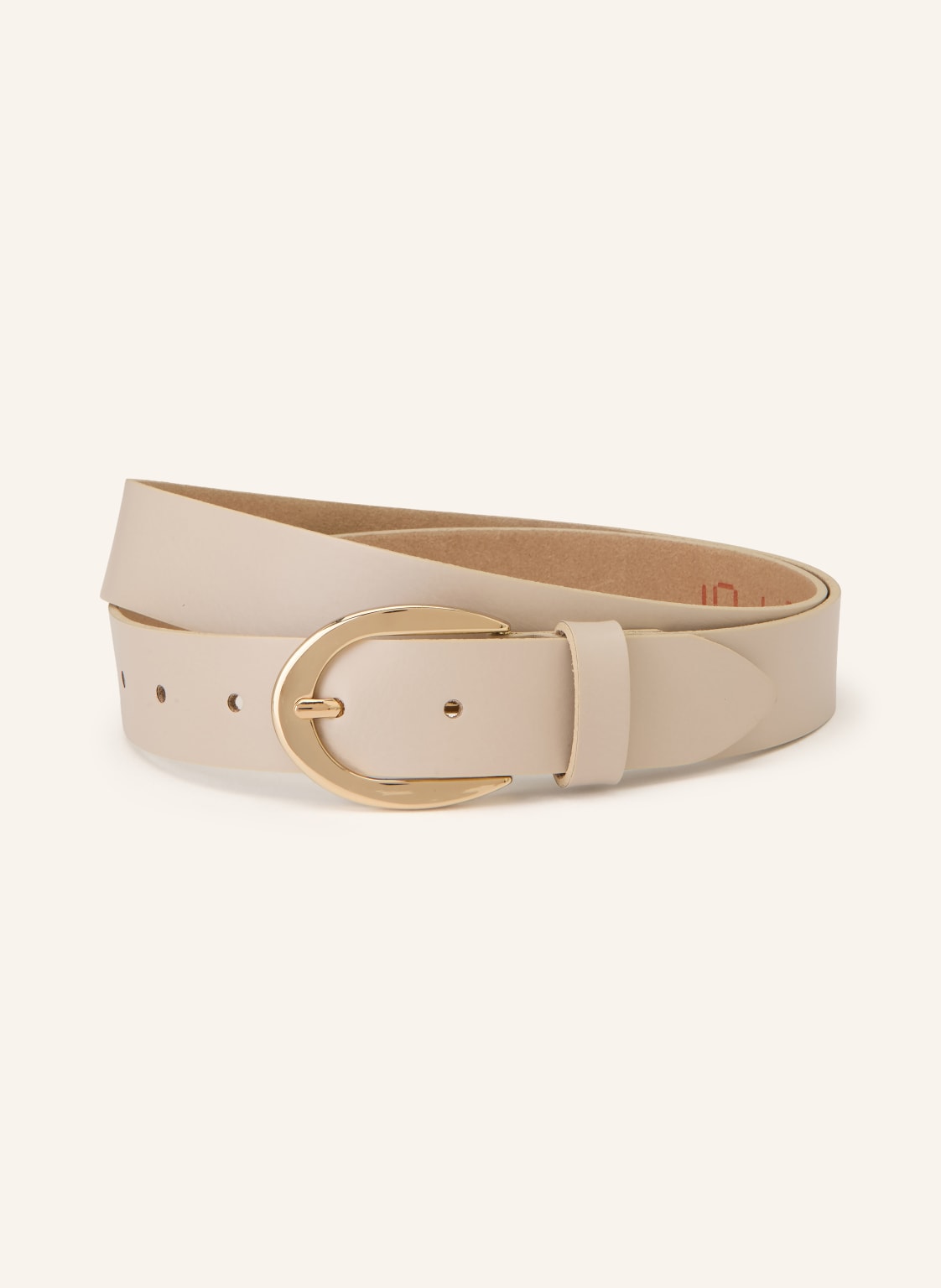 Vanzetti Skórzany Pasek beige