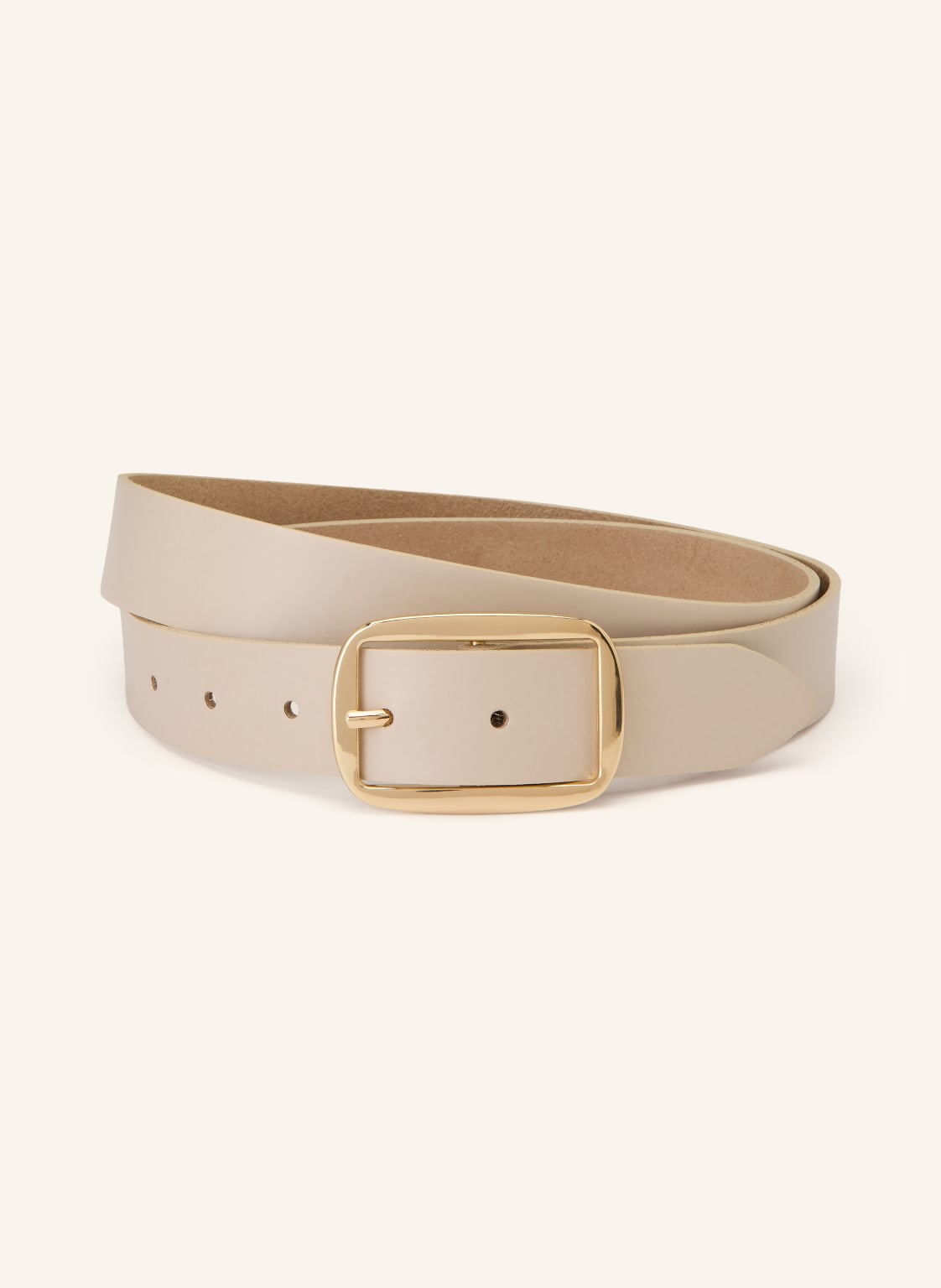 Vanzetti Skórzany Pasek beige