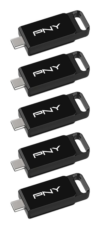 PNY Elite pamięć USB 64 GB USB Type-C 3.2 Gen 1 (3.1 Gen 1) Czarny P-FD64GX5ELC-EF