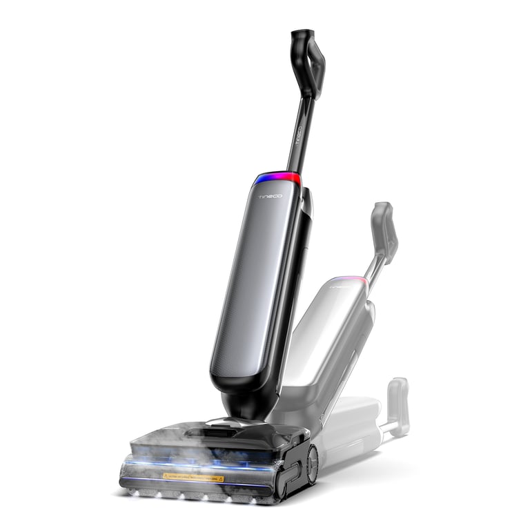 Tineco Floor One S9 Artist Steam Pro Czarny, Srebrny