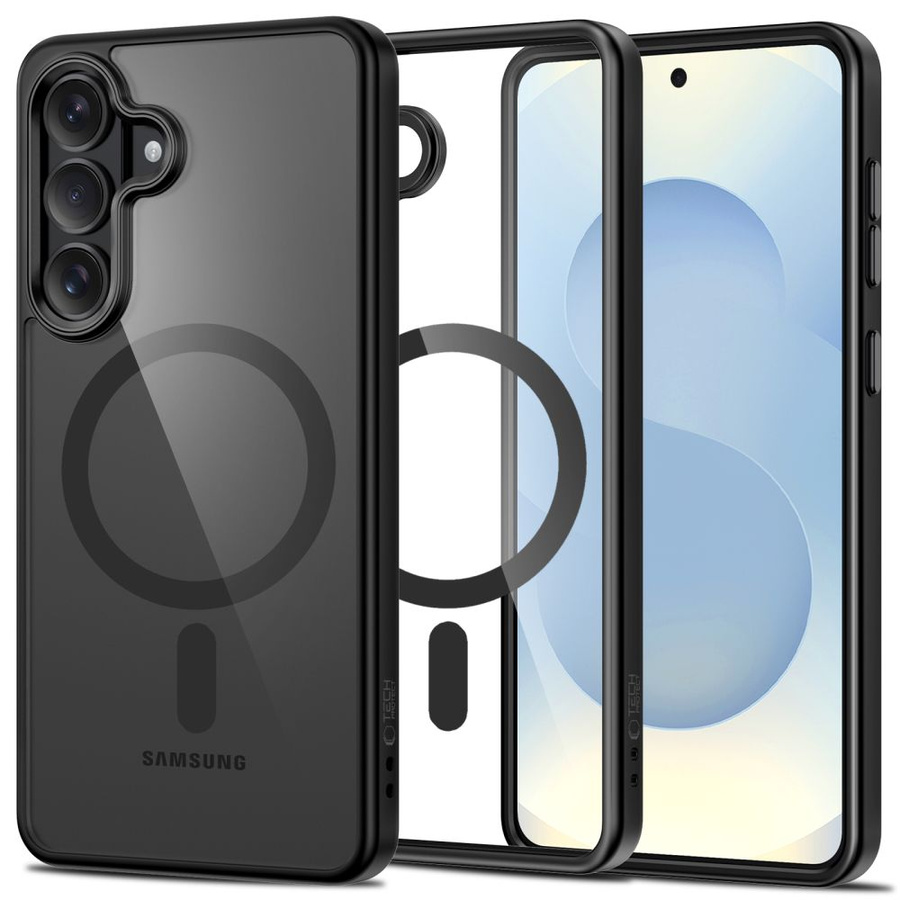 TECH-PROTECT MAGMAT MAGSAFE GALAXY S26 BLACK/CLEAR