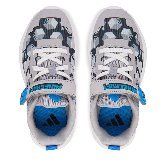 Sneakersy adidas Minecraft Fortarun 4.0 JR1945 Szary