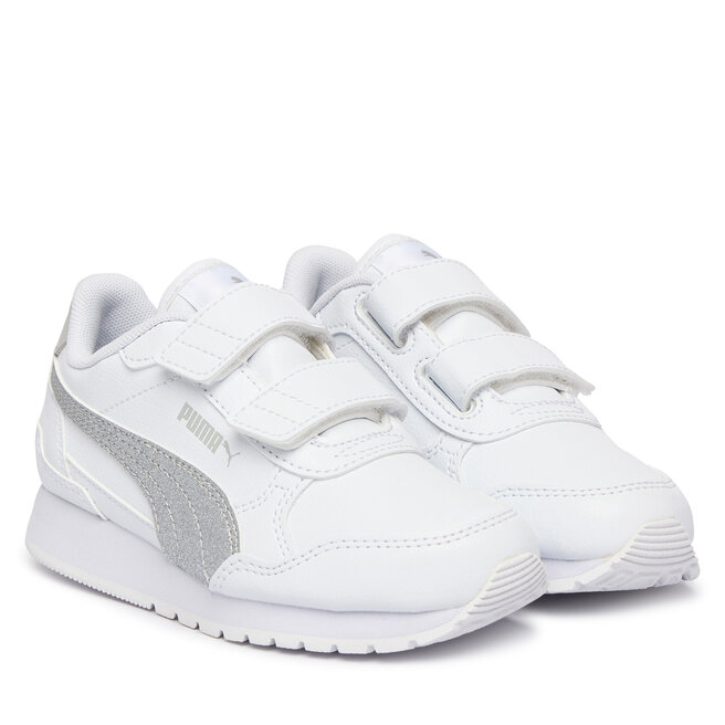 Sneakersy Puma St Runner V4 Glitter 401587 01 Biały