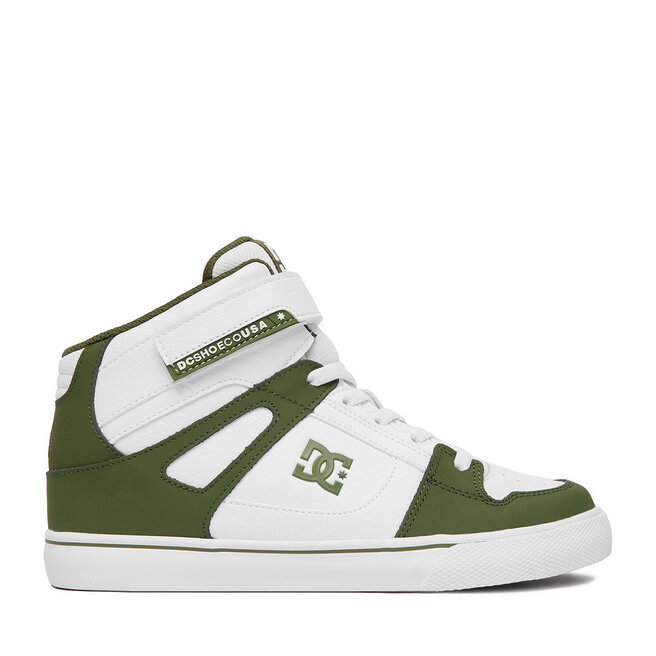 Sneakersy DC Shoes EO-PURE HI TOP EV BOYS DC01795301 Biały