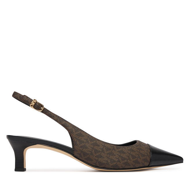 Czółenka MICHAEL Michael Kors Amara Toe Cap Sling 40S6AMMP1B Brązowy