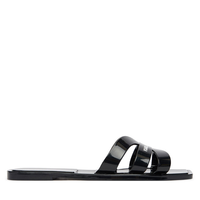 Klapki KARL LAGERFELD Jelly IV KL80025S Czarny
