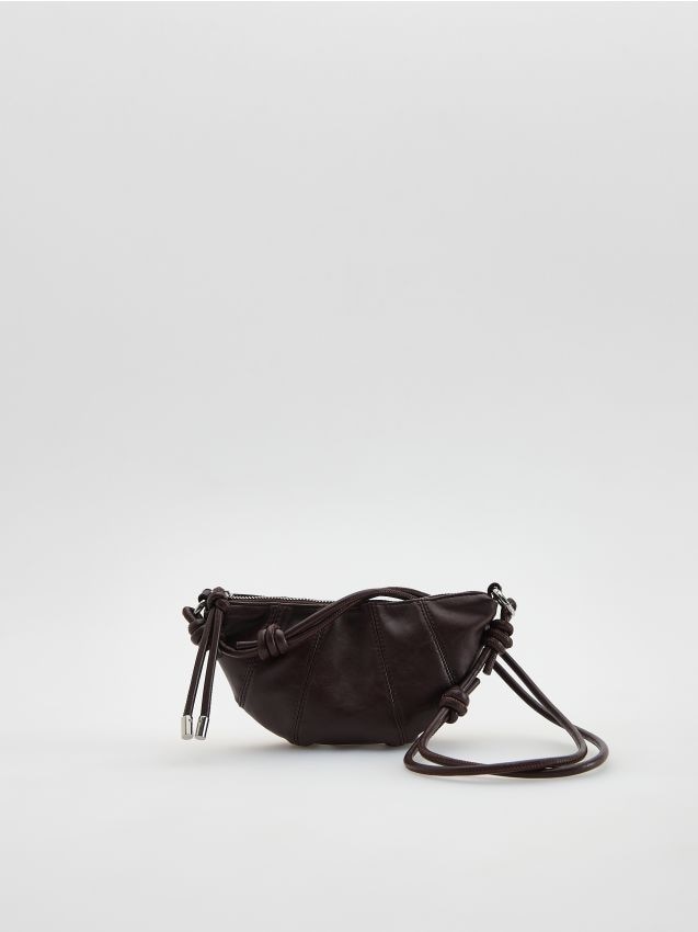 Reserved - Torebka na ramię - ciemnobrązowy