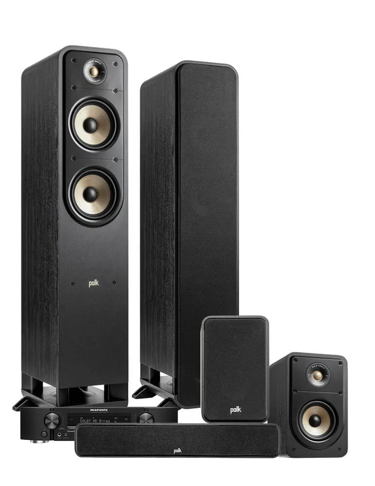 Marantz NR1510 — System audio z głośnikami Polk Audio Signature Elite ES55/ES15/ES35C,  698a7c906238c