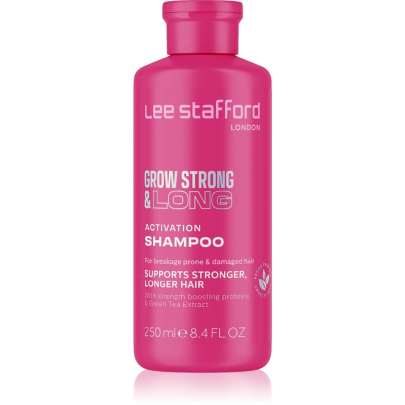 Lee Stafford Grow Strong & Long Activation Shampoo szampon do włosów na porost włosów i wzmocnienie cebulek 250 ml
