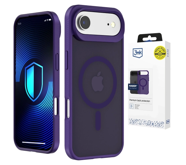 3mk Hardy MagCase do iPhone Air Fioletowy