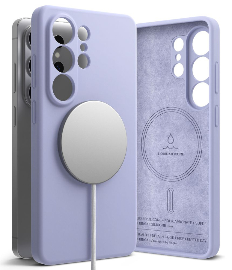 RINGKE SILICONE MAGNETIC MAGSAFE GALAXY S26 ULTRA LAVENDER