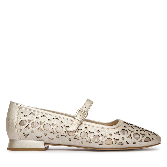 Baleriny Caprice 9-22511-46 Srebrny