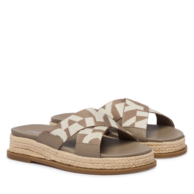 Espadryle DKNY Binna K2639436 Beżowy