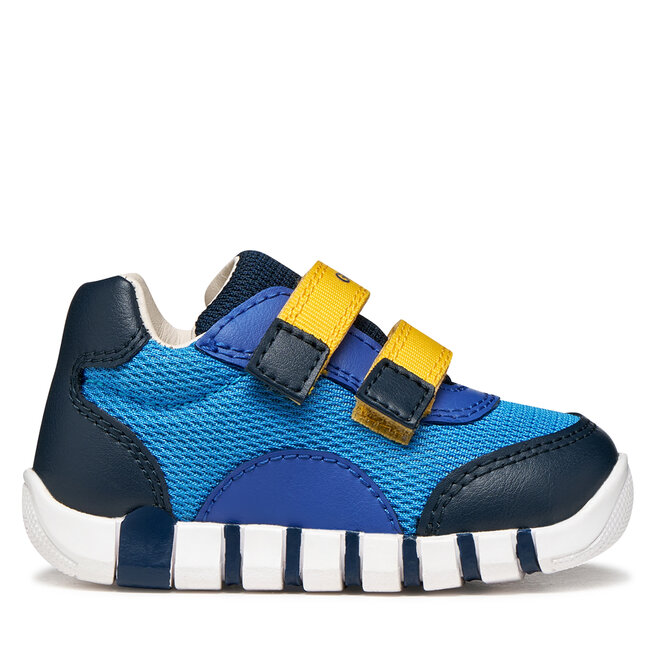 Sneakersy Geox B Iupidoo Boy B3555C 01454 C4DF4 Niebieski