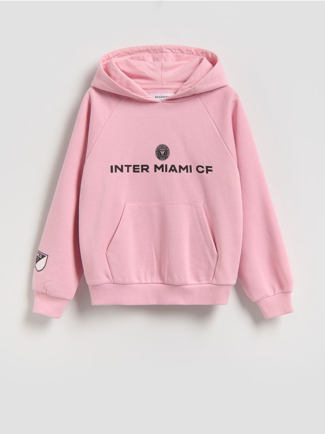 Reserved - Bluza Inter Miami - pastelowy róż