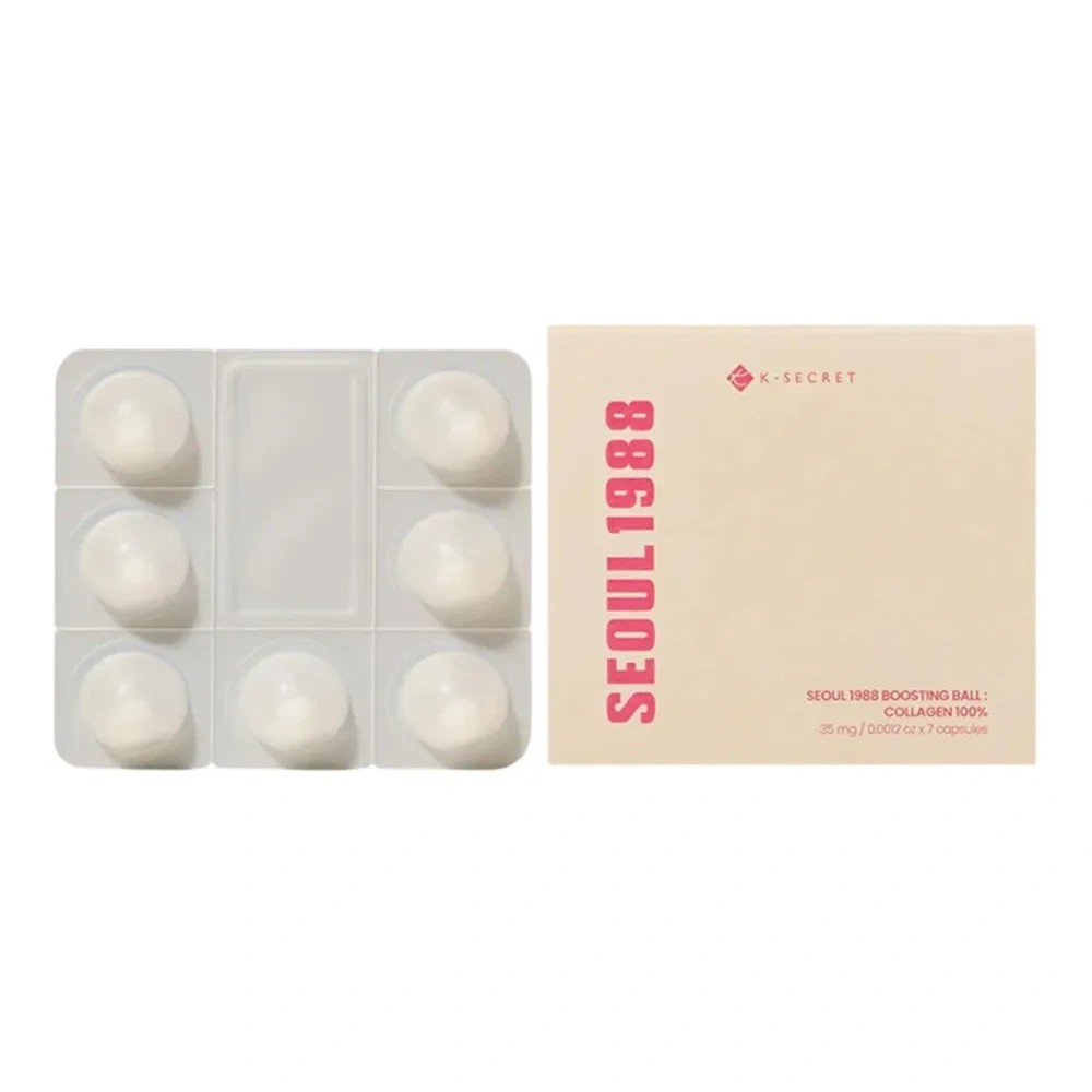 K-Secret Seoul 1988 Boosting Ball Kulki Pielęgnujące z Czystym Kolagenem 35mg