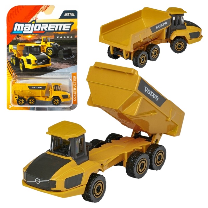 Majorette Volvo Premium Pojazdy Budowlane Pojazd Autko Samochodzik Model Wywrotka Hauler