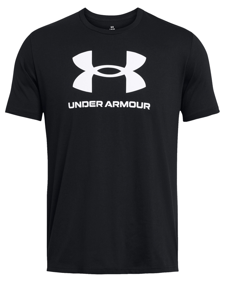 Koszulka męska Under Armour z krótkimi rękawami Logo czarna