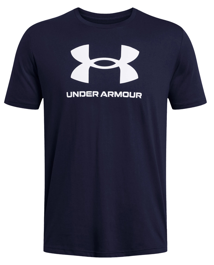 Koszulka męska Under Armour z krótkimi rękawami Logo granatowa