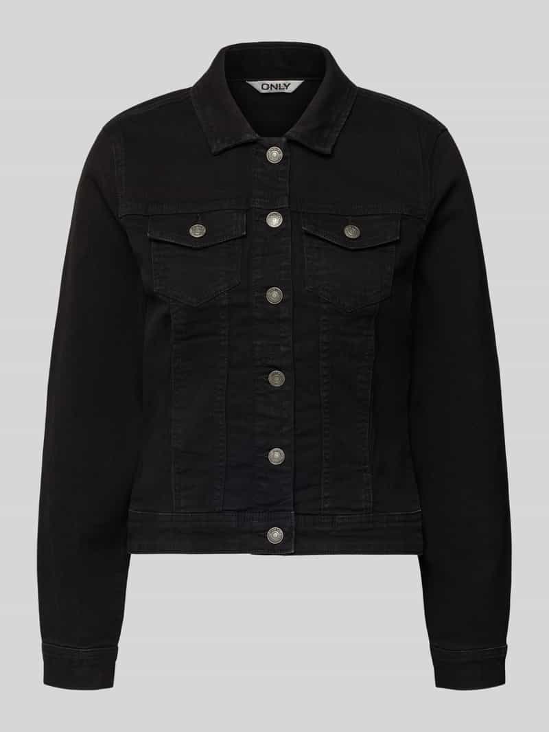 Kurtka dżinsowa o kroju regular fit z mieszanki bawełny model 'WONDER'