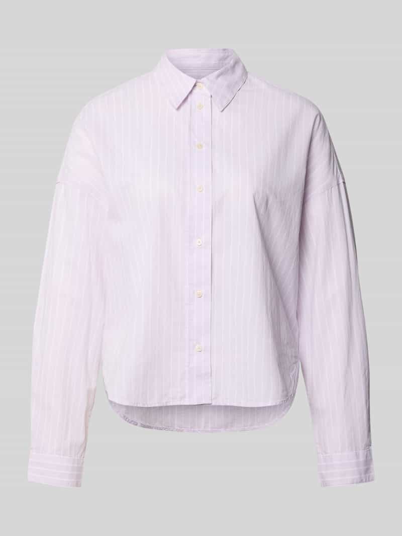 Koszula o luźnym kroju z czystej bawełny