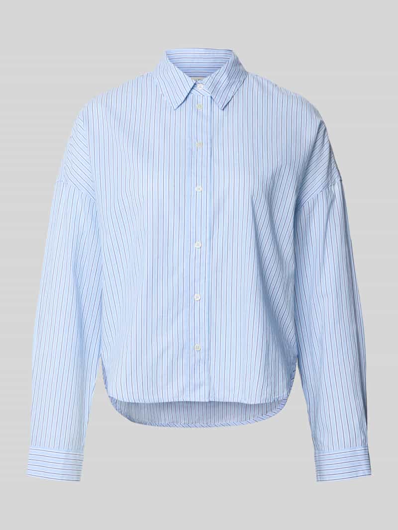 Koszula o luźnym kroju z czystej bawełny