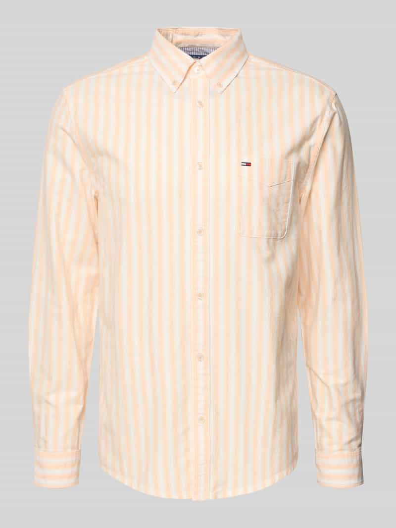 Koszula casualowa o kroju regular fit z czystej bawełny