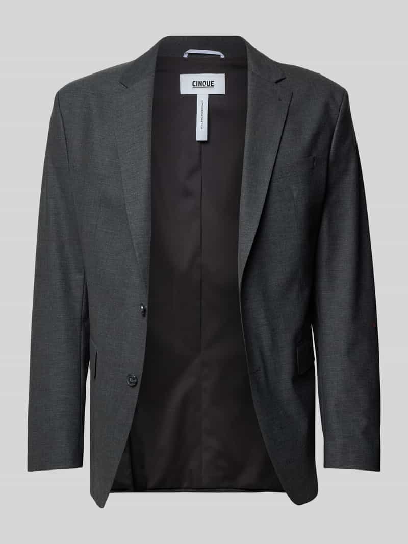 Marynarka w kroju slim fit z dodatkiem żywej wełny Model 'Totti'