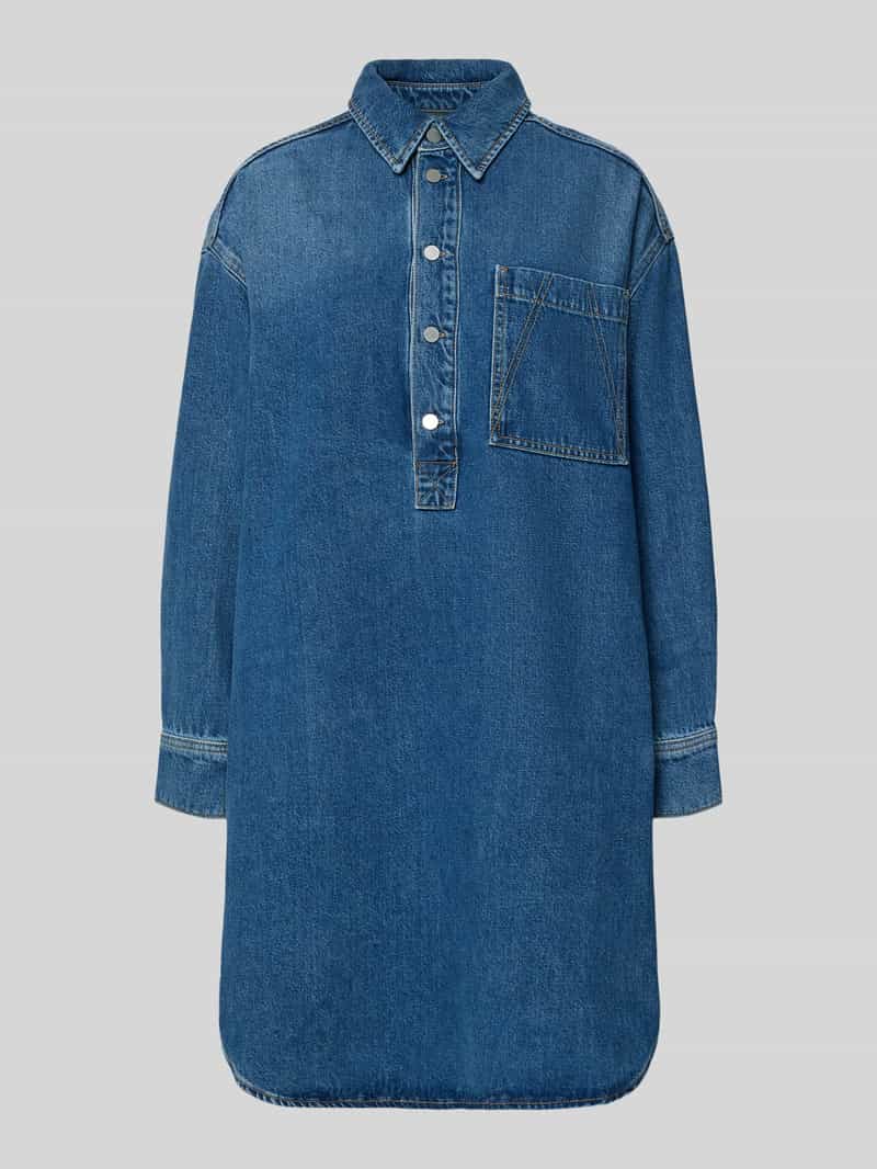 Sukienka jeansowa Oversized z Mieszanka lyocellu