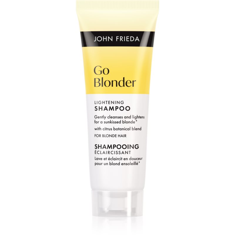 John Frieda Go Blonder Lightening Shampoo szampon rozświetlający do włosów blond 75 ml
