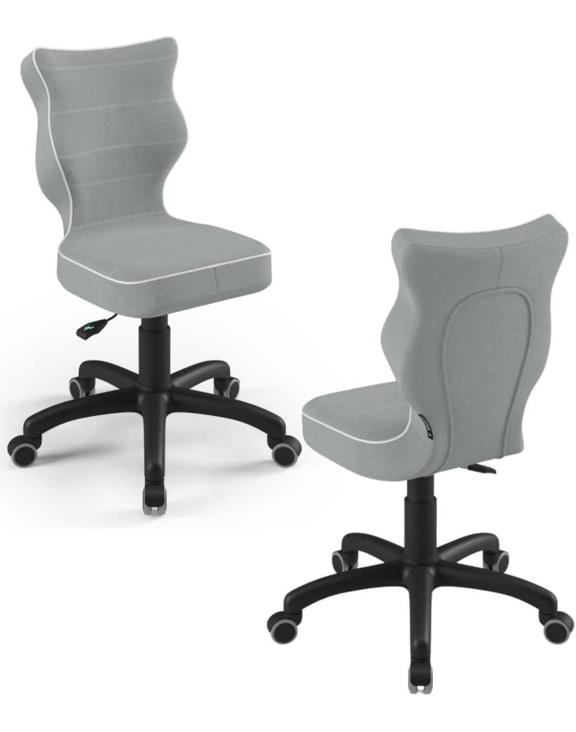 Krzesło dziecięce obrotowe Petit 133-159 cm Czarna Podstawa