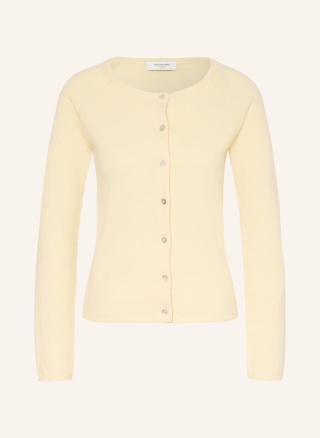 Rosemunde Kardigan Laica Z Dodatkiem Kaszmiru gelb