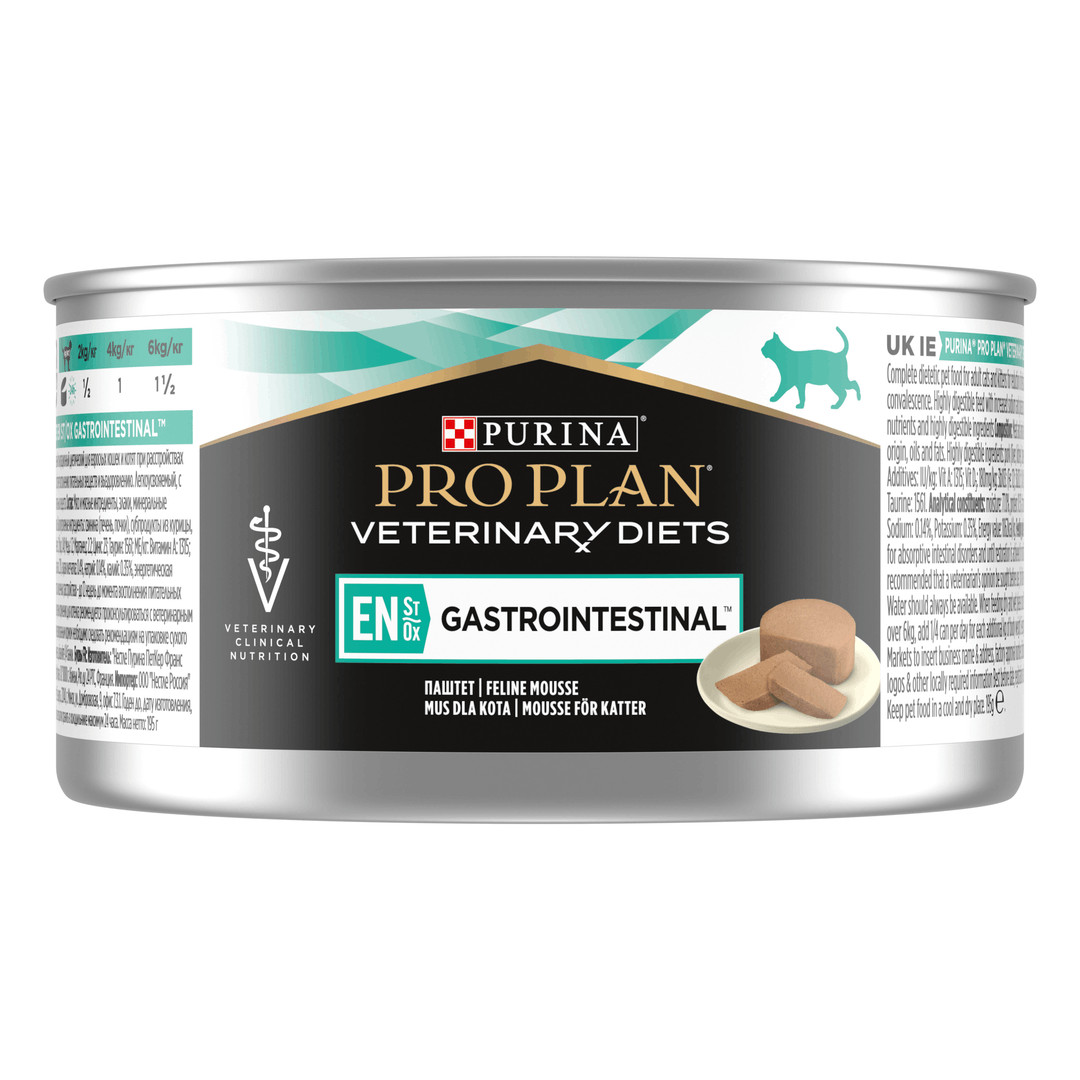 PURINA Pro Plan Veterinary Diets Feline Stox Gastrointestinal - mokra karma dla kota - 195g