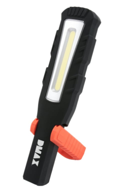 DMAX WLG 202 Czarny, Pomarańczowy Latarka ręczna LED