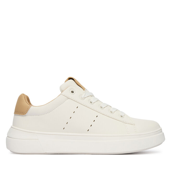 Sneakersy Calvin Klein Low Cut Lace-Up V3X9-83301-1355A S Biały