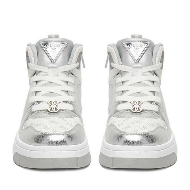 Sneakersy Guess CEO-BIC29272JJKF3GG01 Srebrny