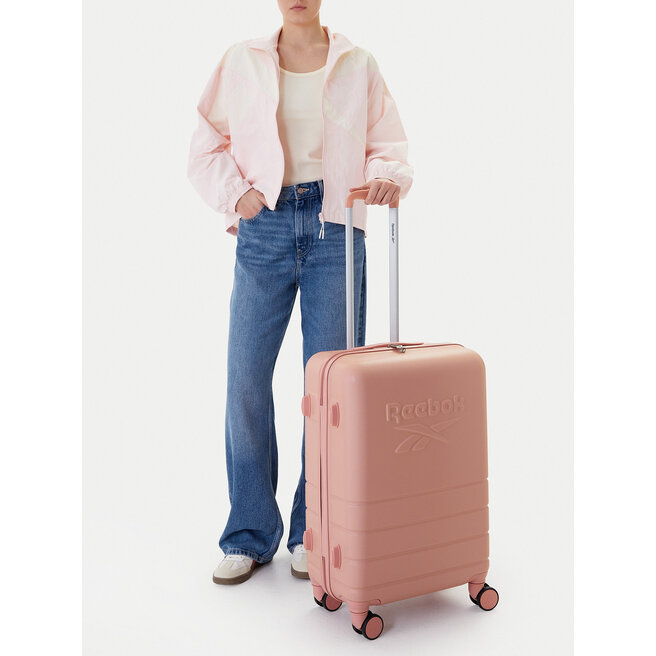 Walizka średnia Reebok CEO-RBK-WAL-011-M Różowy