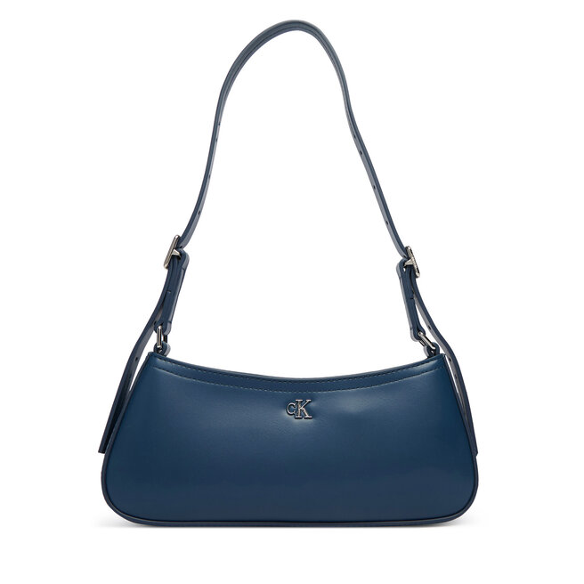 Torebka Calvin Klein Ck Small Shoulder Bag LV04F3170G Granatowy