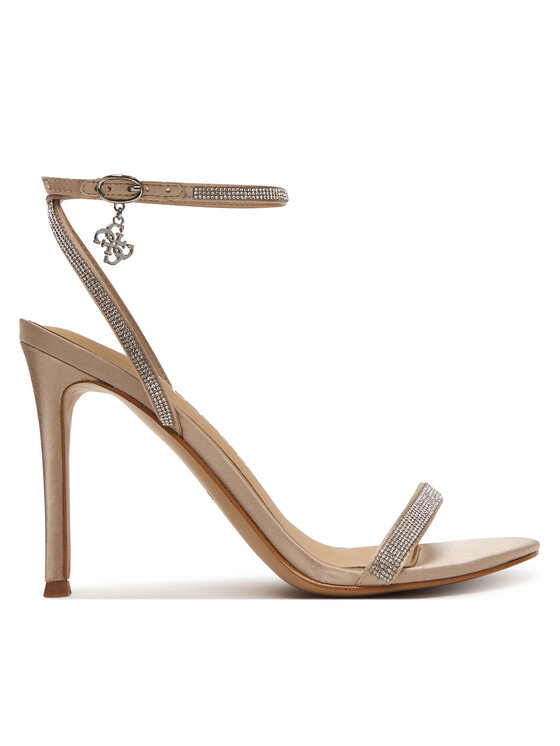 Guess Sandały FLJCHR SAT03 Beżowy