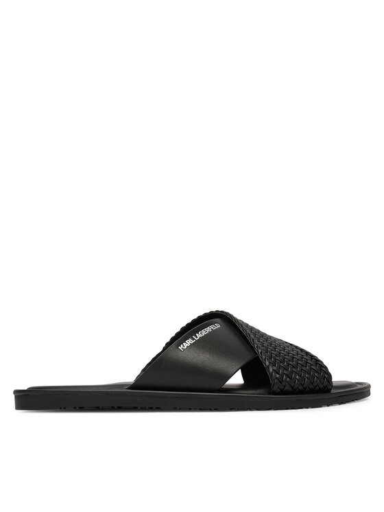 KARL LAGERFELD Klapki Kastor IV KL70214C Czarny
