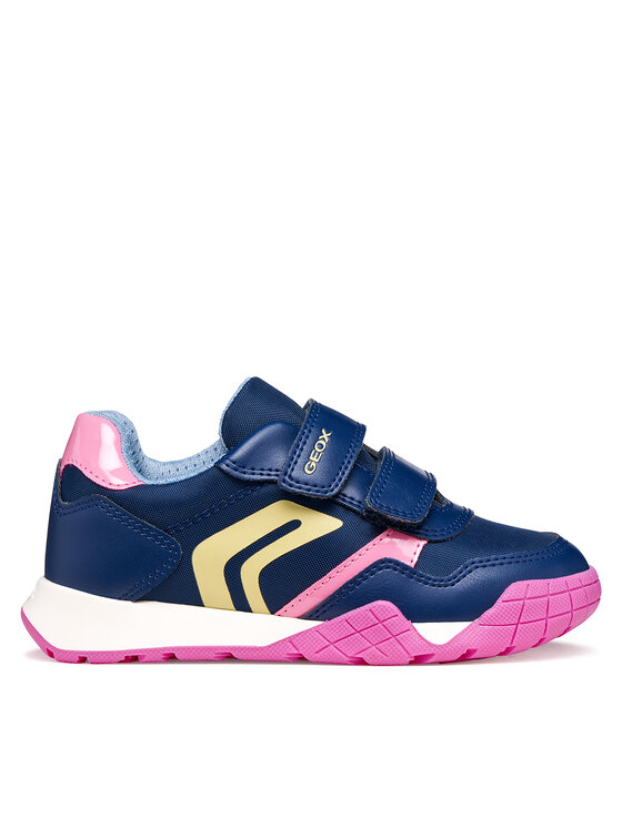 Geox Sneakersy J Rann-E Girl J65P8A 0FU54 C4RE8 D Granatowy