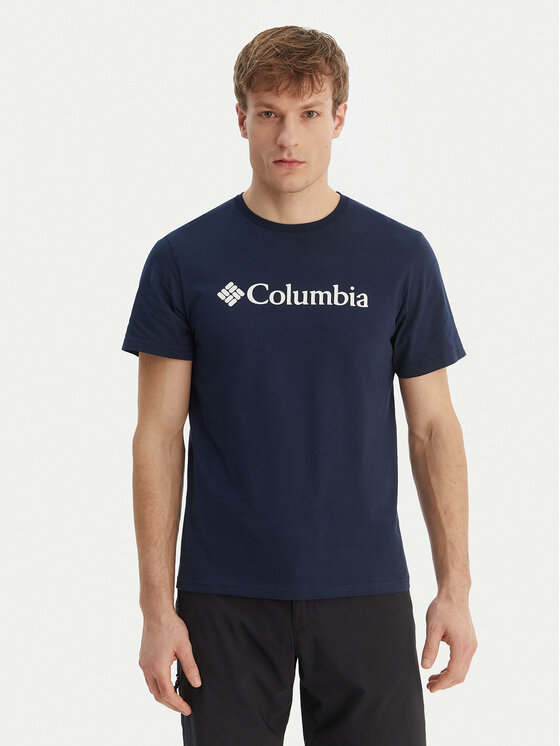 Columbia T-Shirt Basic Logo™ 2155001 Granatowy Regular Fit
