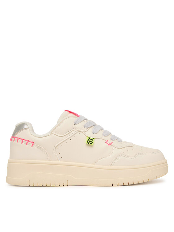 Geox Sneakersy J Lestrella Girl J56NLC 000BC C1M1W S Écru