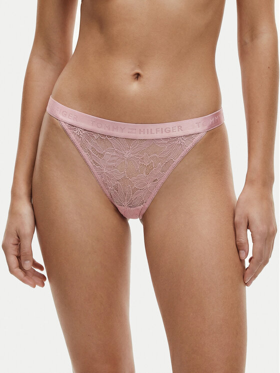 Tommy Hilfiger Stringi UW0UW06267 Różowy