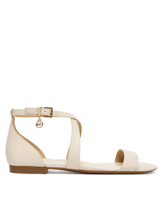 MICHAEL Michael Kors Sandały Alexa Flex Flat 40S6AXFS1L Écru