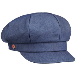 Czapka Kaszkiet Anja Jeans by Mayser, denim, One Size