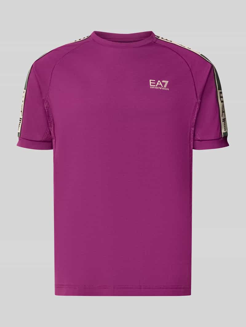 T-shirt z Mieszanka wiskozy z logo